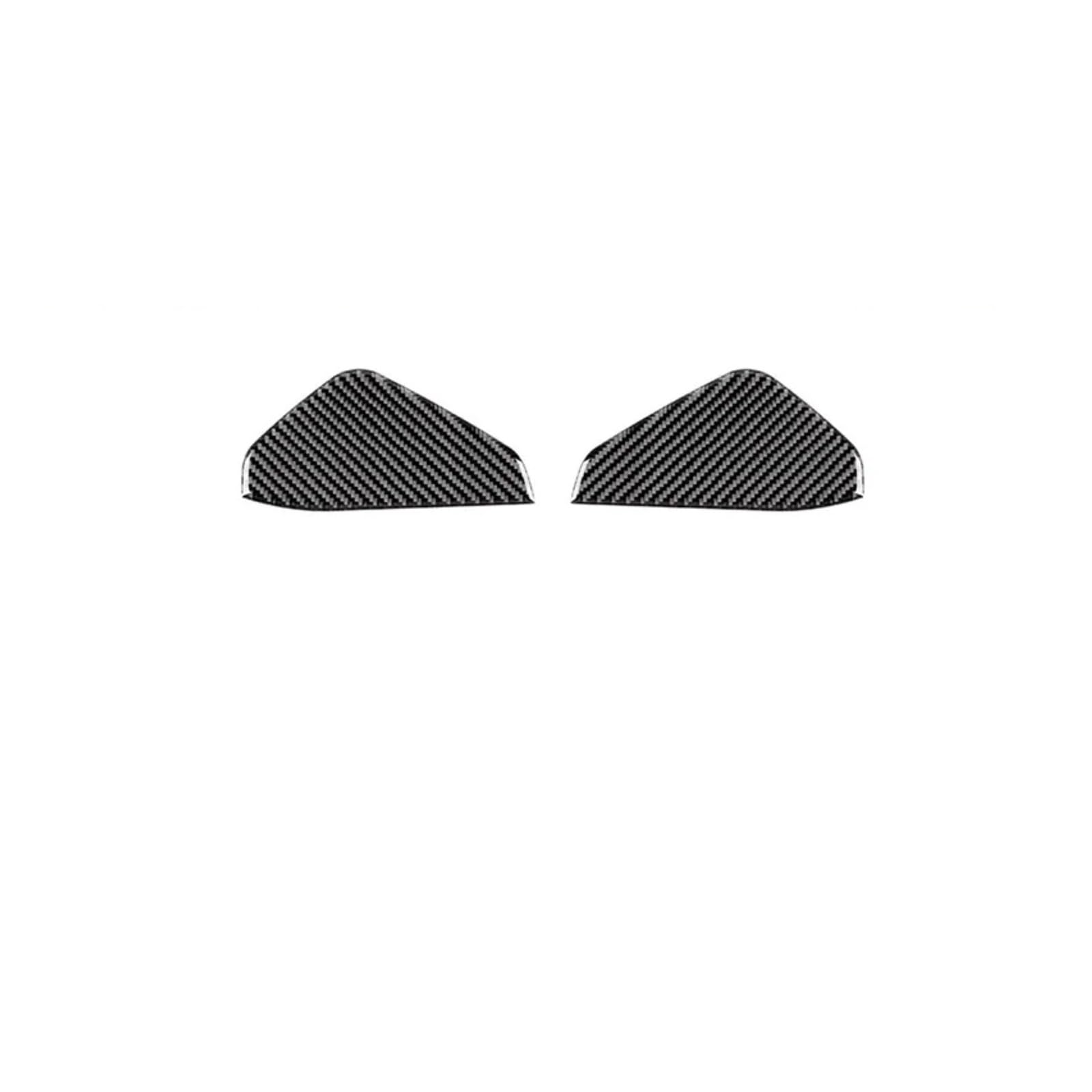 VNHLOTVJL Car Interior Decoration Protection Sticker Compatible for Porsche Taycan 2019-2024 Soft Carbon Fiber Auto Interior Accessories