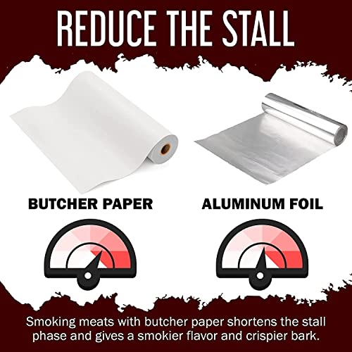 White Kraft Butcher Paper - 18'' X 150' - Versatile & Durable Butcher Paper Roll For Packaging, Grilling, Smoking Meat And Barbecue - Unwaxed & Uncoated Butcher Paper For Sublimation #TOP3