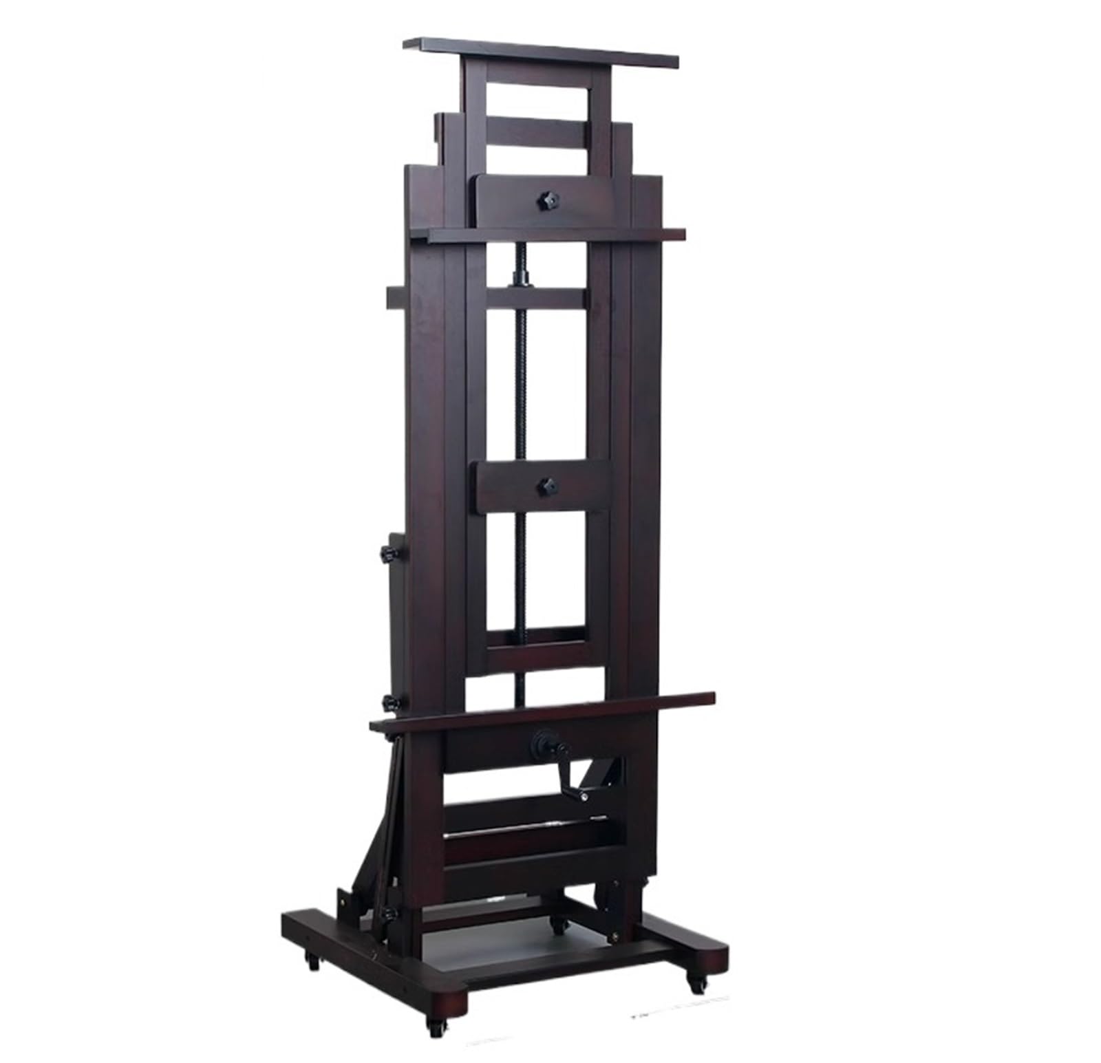 NGDFGR Easel Single-Rocker Flat Stand Dual-Purpose Easel Floor-Standing Adjustable Professional Exhibition,Color2