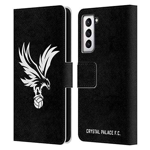 Étui Crystal Palace FC pour Samsung S21 5G en cuir gris