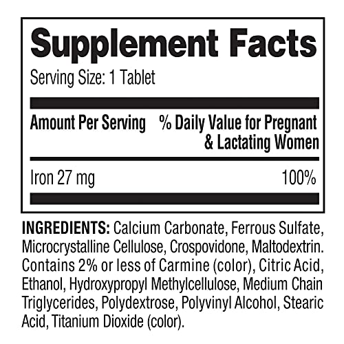 Kaxilu NH1 Convergence Spring Valley Iron As Ferrous Sulfate Tablets Dietary Supplement thumb #2