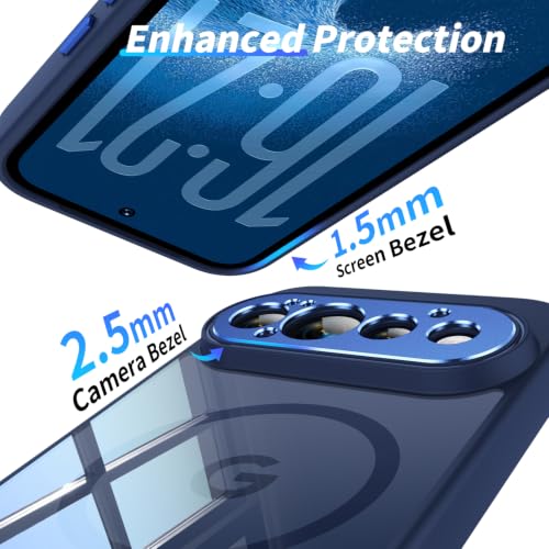 Image of Magnetic Case with Clear Back for Google Pixel 11 Pro, Fit for MagSafe