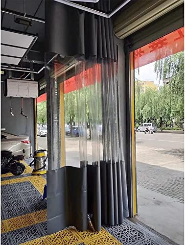 Pergola d'extérieur avec bâche transparente 5x2,2m et rideaux imperméables - 6
