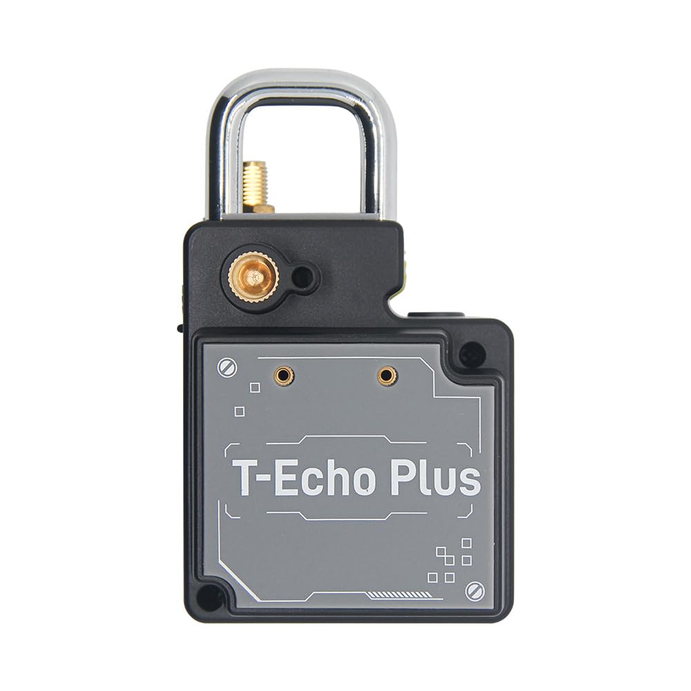 LILYGO T-Echo Plus LoRa GPS TTGO Carte de développement avec écran SPL E 1,54" (Noir 868 MHz avec BME280)