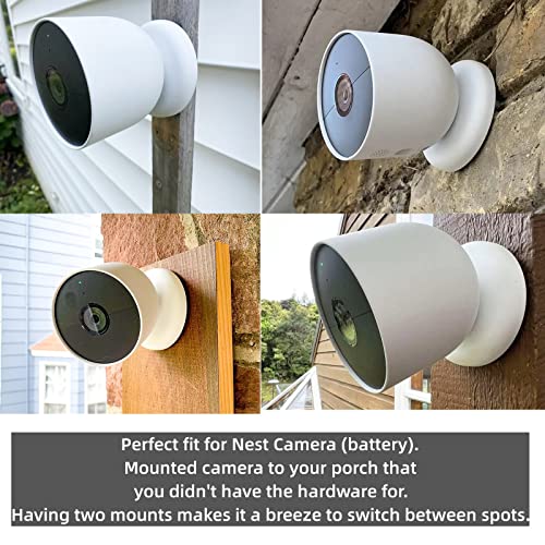 Teyouyi Mount For Nest Cam,Accessory For Nest Cam Outdoor (Battery) Replacement Part For Nest Cam Outdoor (Battery) Locking Collar Black Not Included Nest Cam Outdoor (Battery) #TOP2