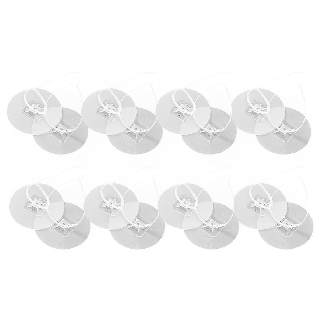 16 pièces Baby-Proofing & Protection animaux, Meubles anti-basculement, Sans Percer, Meubles-Mur, Bandes Fixation, Fixations Meubles au Mur, Armoires Commodes(rondes)