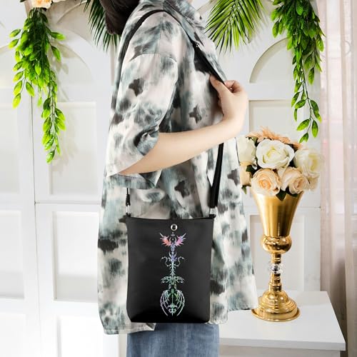 WCGXKO The Night Crossbody Bag Bookworm Bookish Gift for Book Lover4