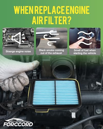 Image of 2-Pack Engine Air Filters for Toyota Prius 2004-2009 (1.5L) | Replace#CA10159, Engine Filter Replacement Car Accessories