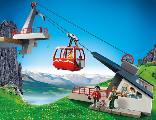 PLAYMOBIL Country 5426 Seilbahn mit Bergstation, Ab 6 Jahren – Bild 3
