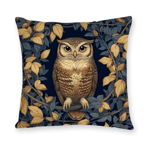 YOU FOUND ME William Morris Abstract Vintage Floral Velvet Butterfly Design Throw Pillow Covers Home