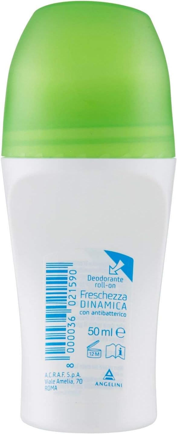 12 x Infasil Deodorant Roll-On Dynamische Frische, ohne Alkohol, wirksam bis zu 24 Stunden, Deo Roll-On 50 ml + Schlüsselanhänger von Beni Culinari