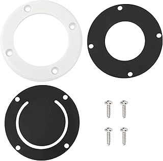 EINDER 3876-3 Boat Self-Bailing Cockpit Mounted Scupper Valve Kit with Leak-Proof Seal, 2-7/8 in Boat Scuppers Transom Boat Parts