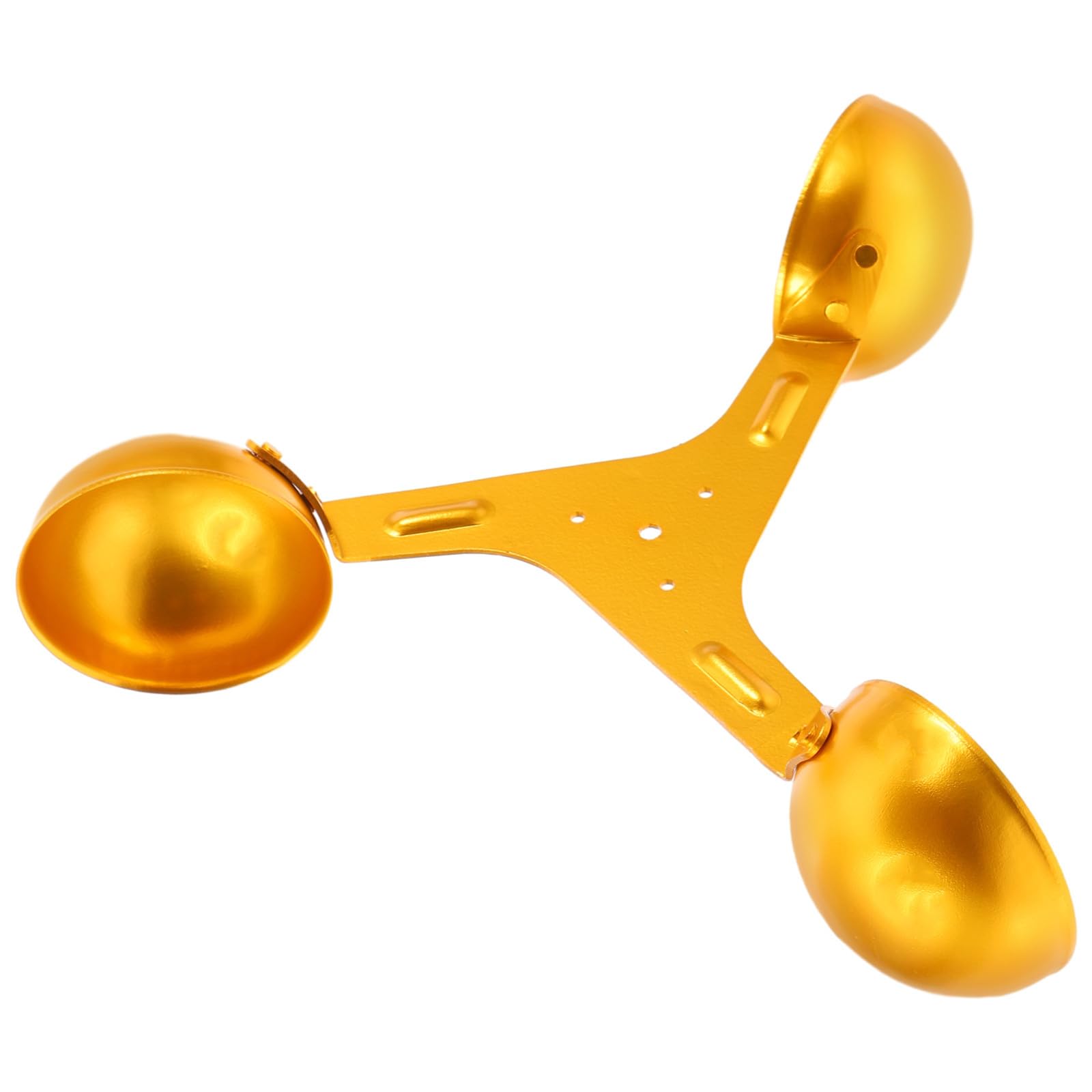 3 Tassen Anemometer Windgeschwindigkeitsmesser Aluminium Windmesssensor für Windrichtungs und Geschwindigkeitsmessung im Außenbereich