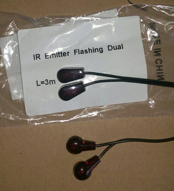 Received emitters look different from advertised picture and do not work