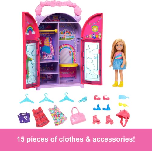 Barbie Chelsea Doll & Fashion Closet Playset, New for 2026 - image 2