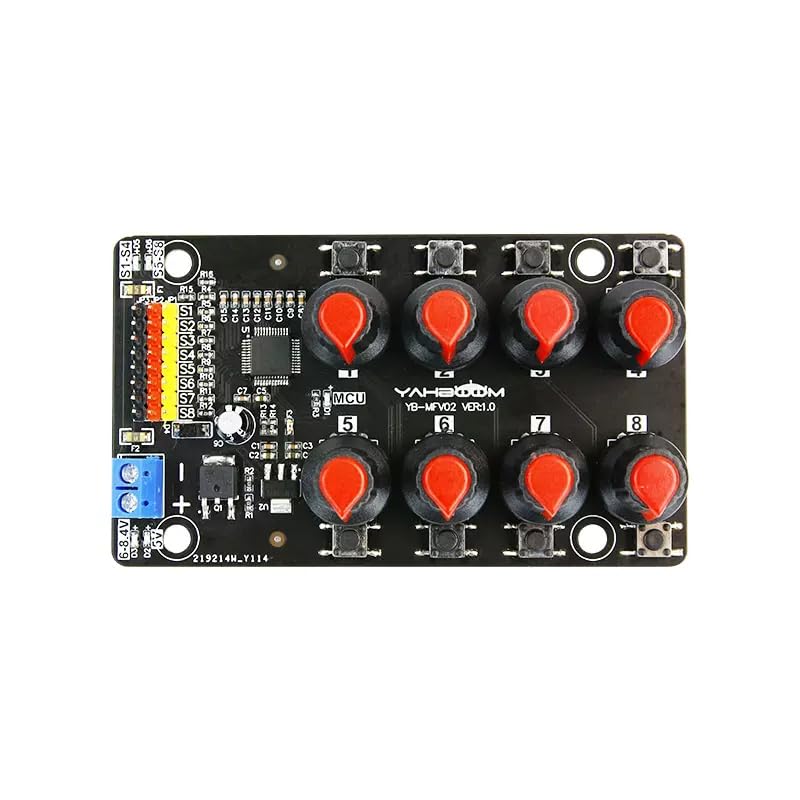 Testeur de servo 8 canaux DONGKER 5-8.4V pour le contrôle précis des bras robotiques