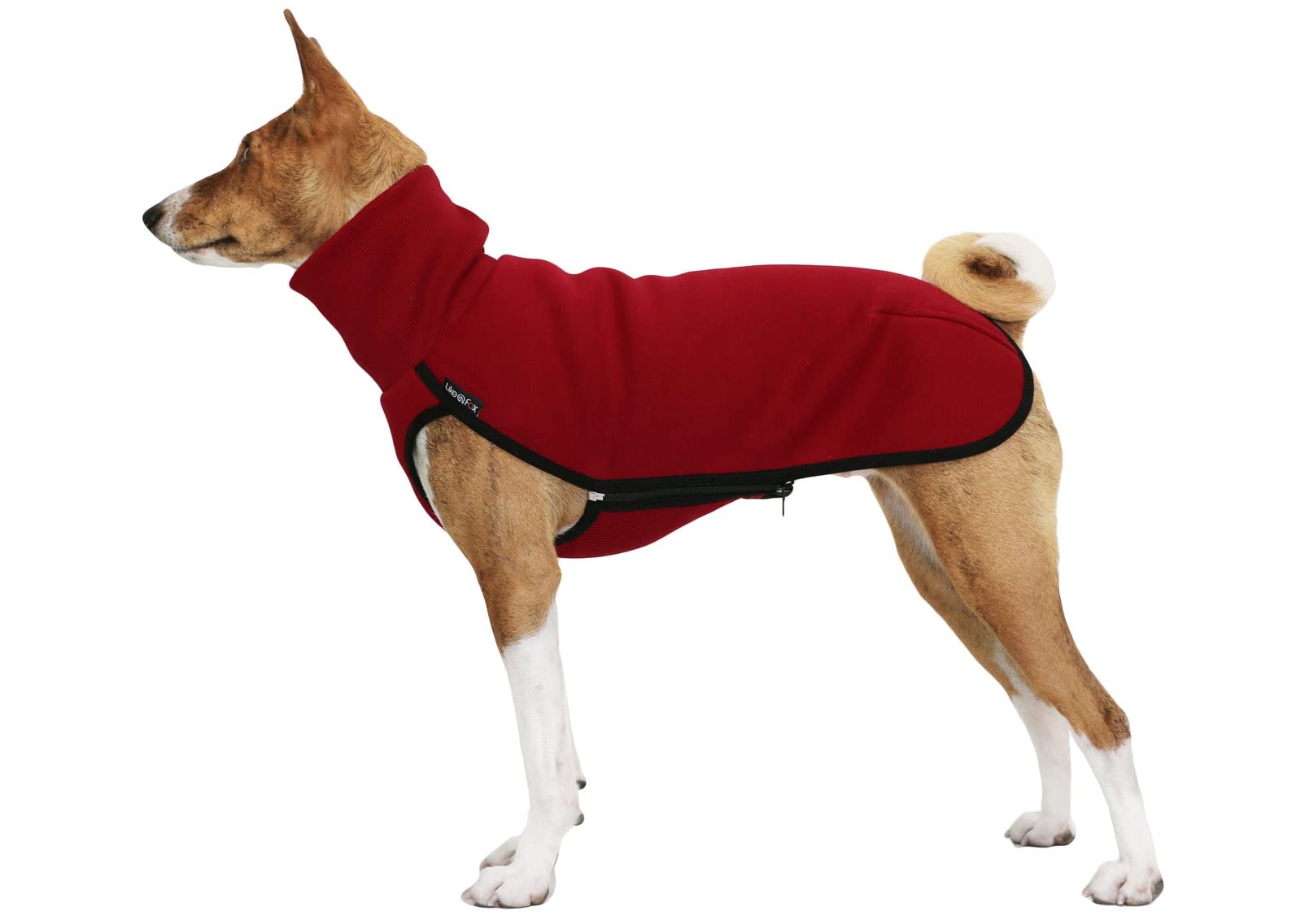 Vestione Warm Dog Clothes Sweater Autumn Dog Clothing Zipper Pajamas