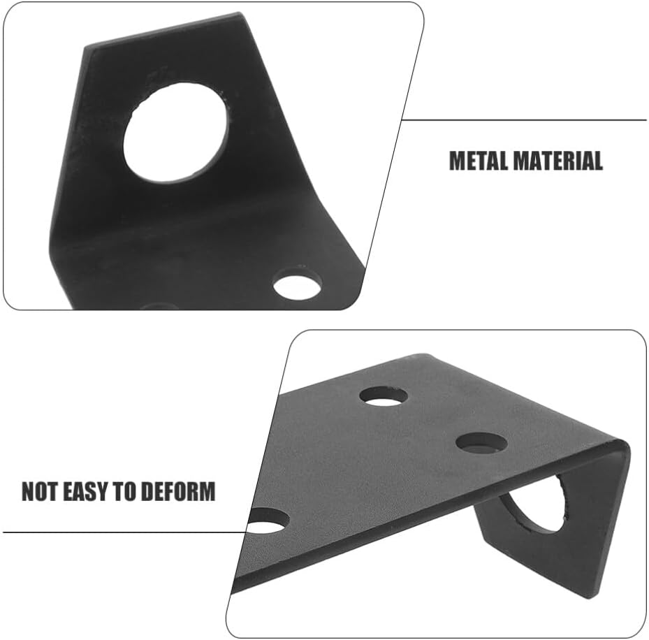 iplusmile 2pcs ATV Hitch Winch Mount Plates Easy to Install Winch Cradle Mounting Bracket for Off-Road Vehicles Durable Trailer Hitch Accessories for Truck and Trailer Recovery