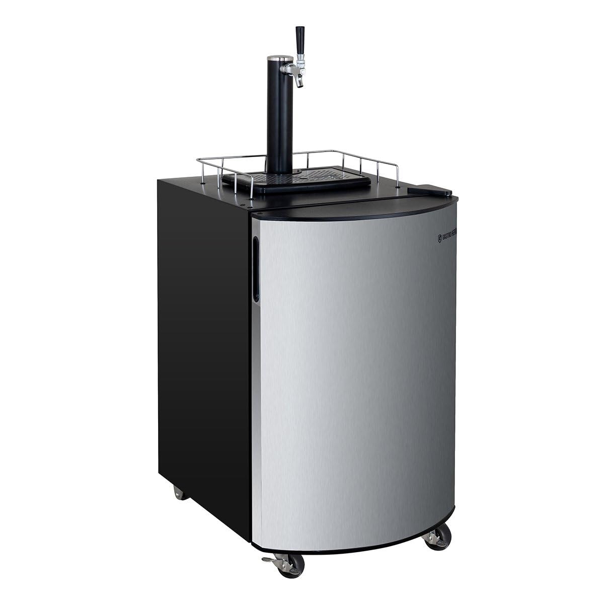 GastroHero - Impianto di spillatura birra fino a 30L fusti con raffreddamento I Spillatore con raffreddamento per birra alla spina I Movibile con regolatore CO2 intervallo di raffreddamento 0-10 °C