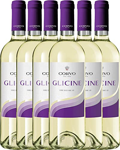 Glicine Bianco Terre Siciliane Duca di Salaparuta Weißwein 6 x 0,75l VINELLO -...
