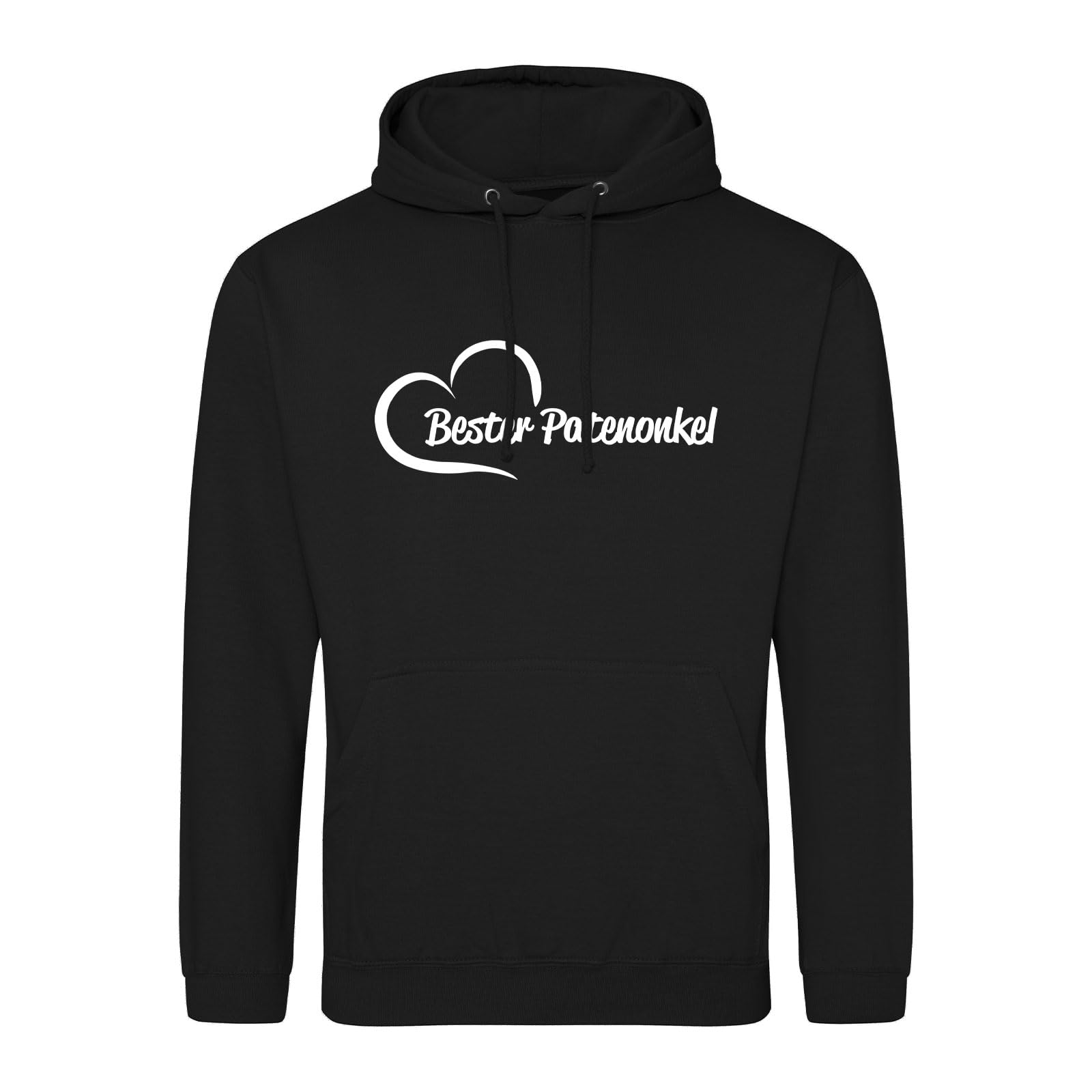 Huuraa Unisex Hoodie Bester Patenonkel Herz Geschenk