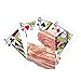 Juego de mesa de la diversión de la tarjeta mágica de la diversión de la comida de la carne cruda del cerdo gordo