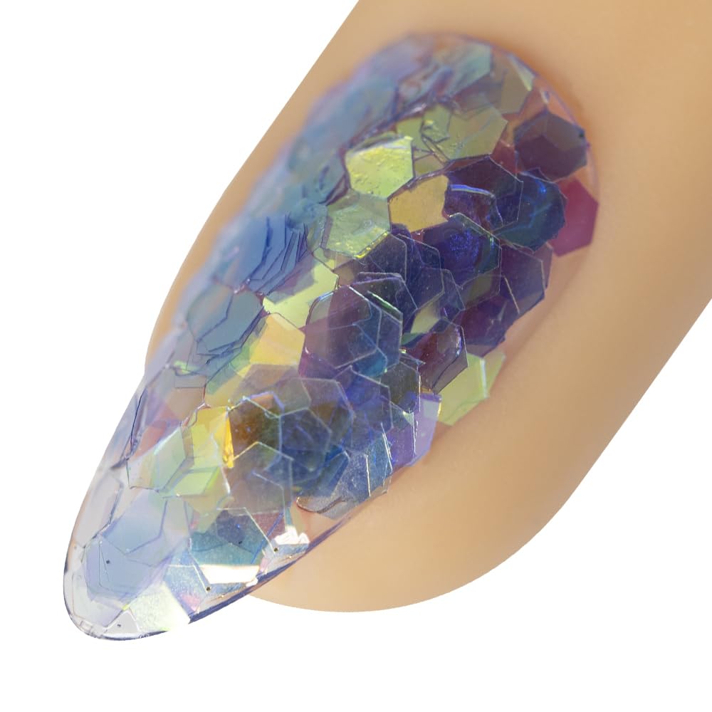 Young Nails Nail Art Glitter, Former Freeloader, 1 Ounce