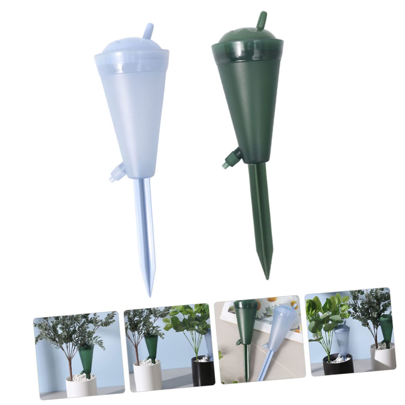 SUPVOX 2 Set Gocciolatore A Cono All'aperto Che Perde Irrigazione Solare Spray Kit Giardinaggio Kit da Giardinaggio Abbeveratoio Automatico Irrigatore Automatico per Piante Pp 2 Pezzi * 2