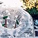 Popsport Inflatable Bumper Ball 4FT Bubble Soccer Ball 0.8mm Eco-Friendly PVC Zorb Ball Human Hamster Ball for Adults and Kids (4FT)