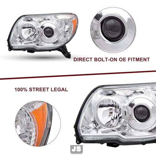 Image of JSBOYAT Headlight Assembly Fits for 2006 2007 2008 2009 Toyota 4Runner