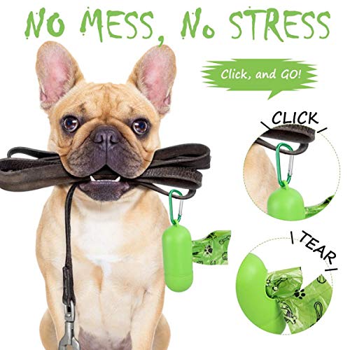 Tvood Dog Poop Bags(420 Count), Poop Bags For Dogs Leak Proof Doggie Waste Disposal Bags Refill Rolls With 2 Free Dispenser (Scented) #TOP5