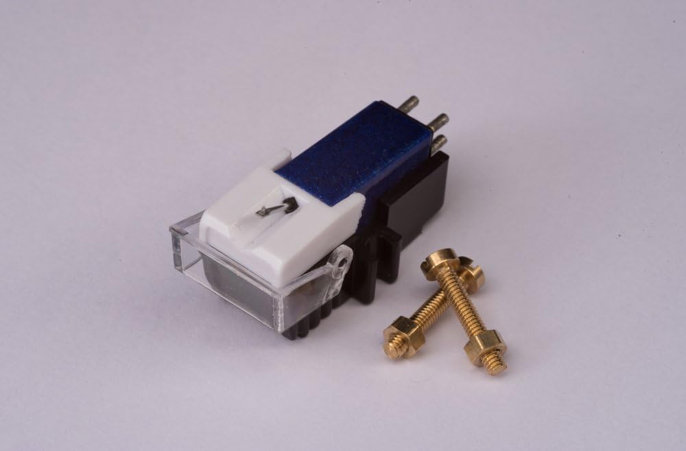 Cartridge and Stylus, Needle with mounting Bolts for Kenwood KD3033, KD3055, KD4033, KP1022, KP2021, KD990, KD2070, KP7070, KD1500, KD550, KP2022, KP3021, HD2077, KD3070, KD4100