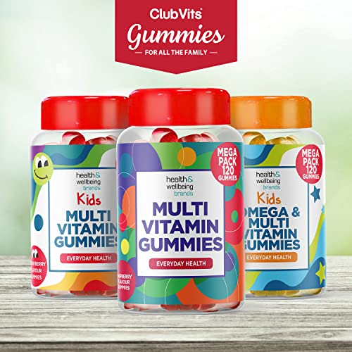 Multivitamin 120 Gummies -Raspberry Flavour Adult Gummy with 11 Vital Vitamins & Minerals - Vitamin D, Zinc, Vitamin C + B - Health + Immune Support - 4 Months Supply by Club Vits - Image 7