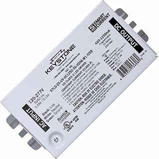 Keystone 13608-25 watt 120/277 Volt Programmable Driver (KTLD-25-UV-SC1250-56-VDIM-W1 /USB)