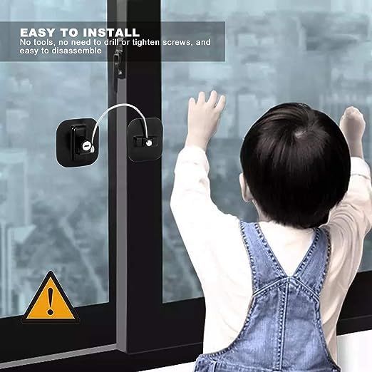 Image of OlpadFridge Door Lock, 1PC Refrigerator Door Lock with Keys, Mini Fridge Door Locks, Freezer Lock and Child Safety Cabinet Lock, Fridge Freezer Refrigerator Cabinet Lock Latch with Strong Adhesiv (Safety Refrigerator Lock)