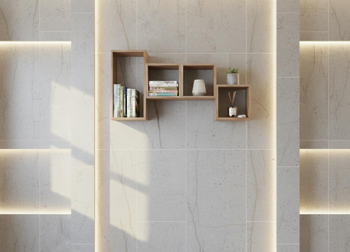 Golden Arc Wall Mounted Display Rack for Home Decor-image-22