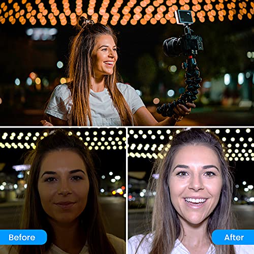 Lume Cube Panel Mini - Bicolor Continuous Video Light for on and Off Camera Video - Image 4