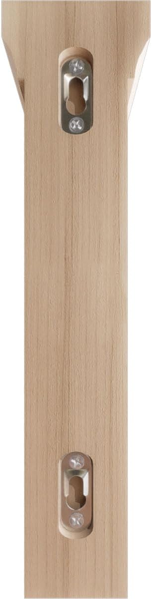 Ekena Millwork BKTW02X07X10GOAL Large Gomez Wood Wood Brackets, 2 1/2W x 7D x 10H , Alder