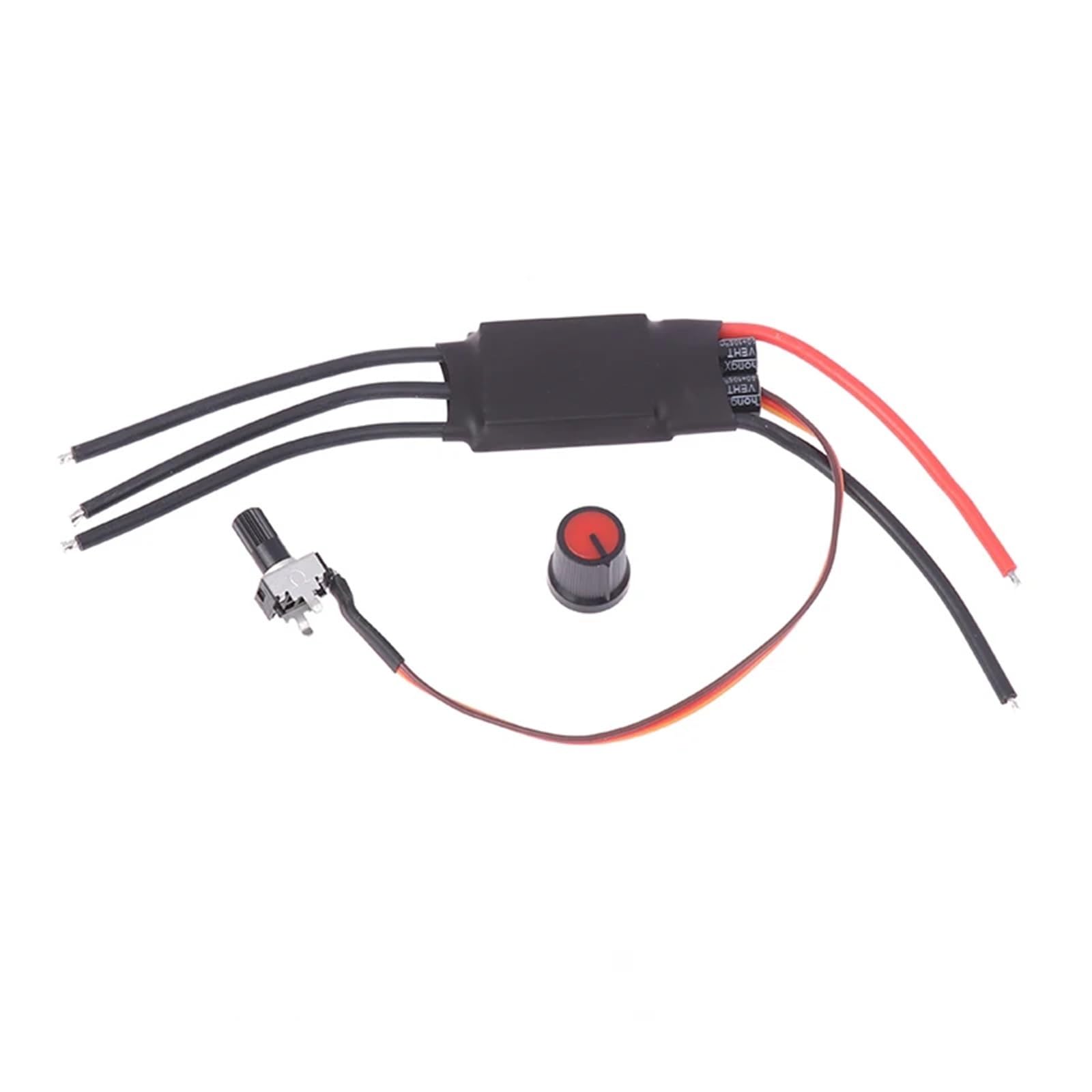 Sterownik silnika 3-fazowego, zasilacz 6,5 V-27 V, bezszczotkowy, kontrola prędkości DIY z potencjometrem