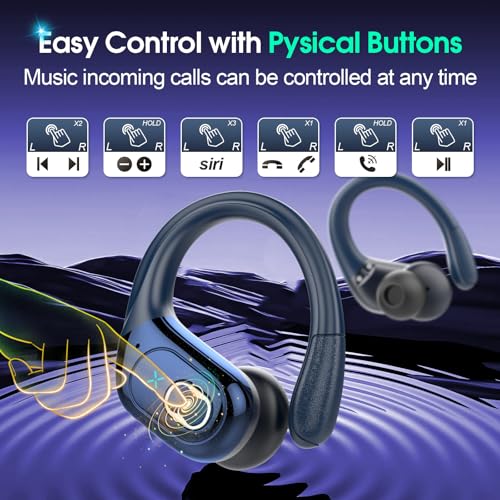 Aptkdoe 617060011 Wireless Earbuds 75Hrs Bluetooth 5.3 Headphone Sport thumb #5