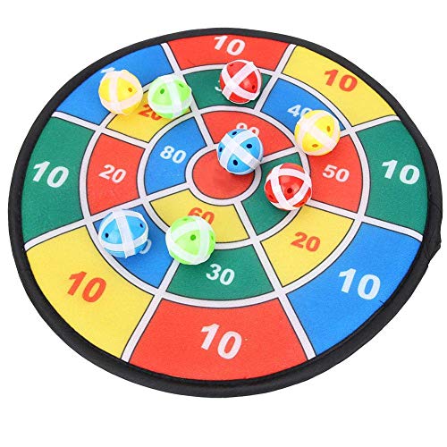 Image of Double Sided Professional Dart Boards for Adults and Kids, Man Cave Stuff Outdoor Game with 3 Sticky Balls, Indoor Leisure Sport in Office, Family