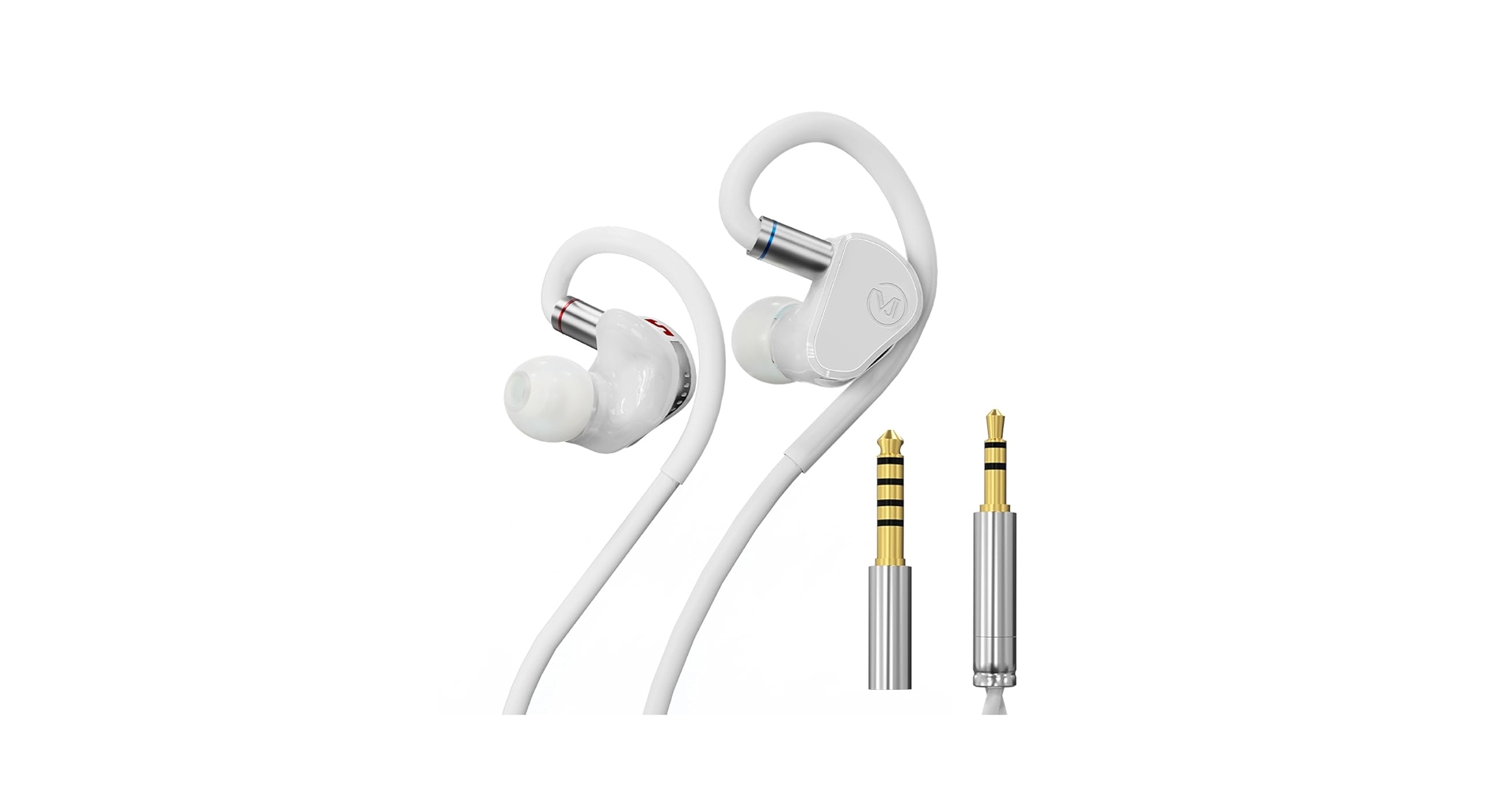 【未使用に近い】 CVJ YUKIMI イヤホン 4.4/3.5mmプラグ交換可 Amazon | イヤホン CVJ YUKIMI IEMイヤホン 有線3.5mm/4.4mm交換