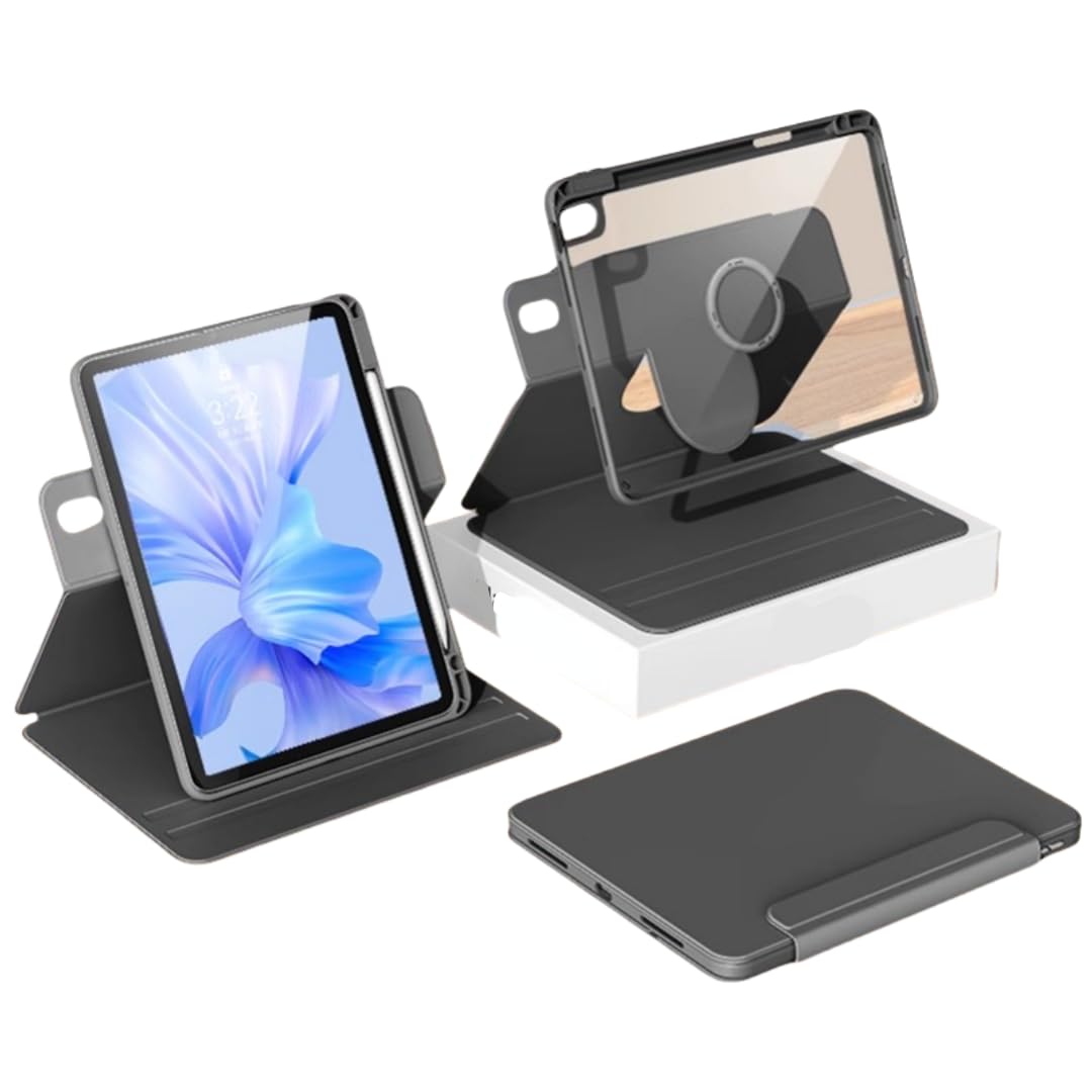 Amazon.co.jp: Moogukadan 360度回転 iPad 10.2用ケース 縦置き 横置き 
