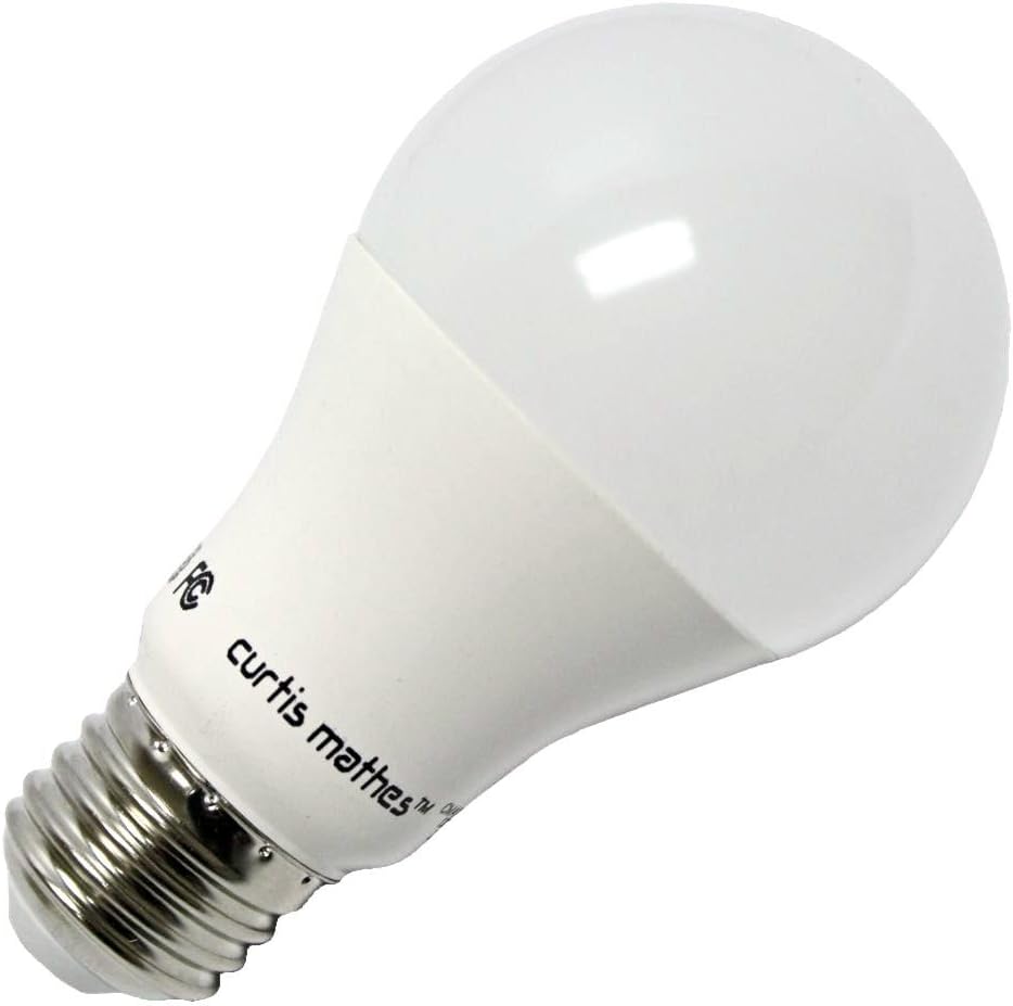 Curtis Mathes 60W Equal LED Light Bulb - A19 - Stark White 5000K