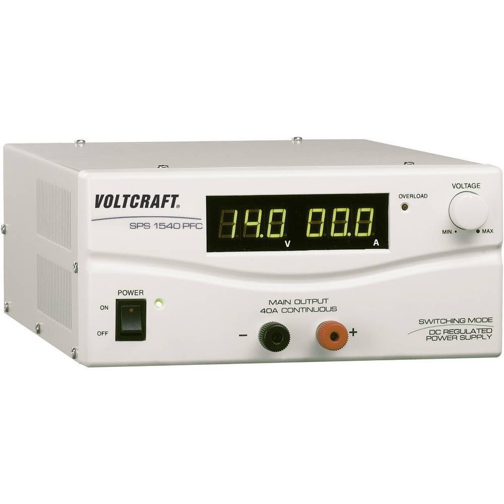 VOLTCRAFT SPS 1540 PFC Labornetzgerät, einstellbar 3-15 4-40 A 600 W Remote Anzahl Ausgänge 1 x