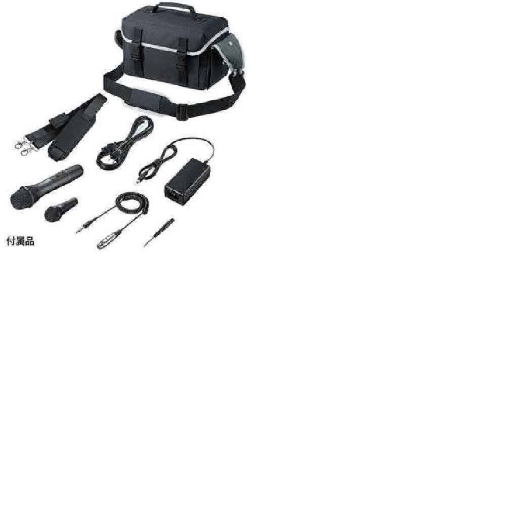 Amazon | サンワサプライ ワイヤレスマイク付き拡声器スピーカー MM