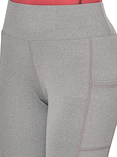 Image of CHKOKKO Women's High Rise Regular Fit Polyester Blend Sports Leggings (JSSTIGHT)