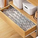 Amplia Gama de Aplicaciones: El divisor de cajones de nido de abeja se puede utilizar para cajones, armarios o escritorios. Se puede utilizar para almacenar cosméticos, artículos de papelería, ropa interior, calcetines, guantes, bufandas de seda, corbatas, cinturones y otros artículos pequeños. Hay muchos usos, muy prácticos