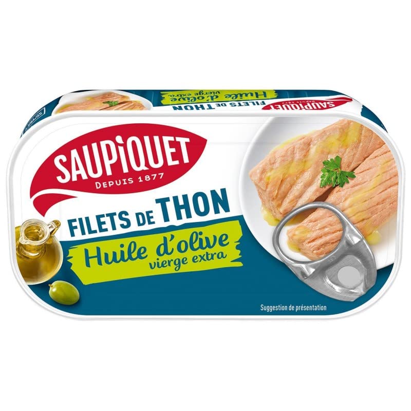 Saupiquet - Redes de atún (aceite de oliva, extra 1/6, 115 g)