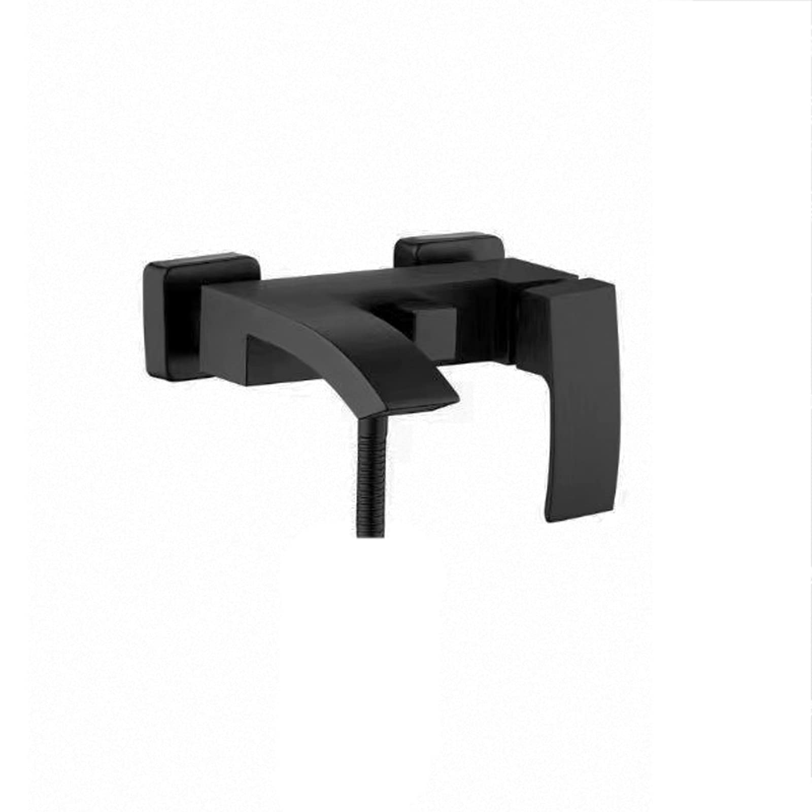 VDOQTLJT Bathtub Faucet Waterfall Bath Tap Brass Tub Mixer Single Handle Filler Hot and Cold Dual Control White